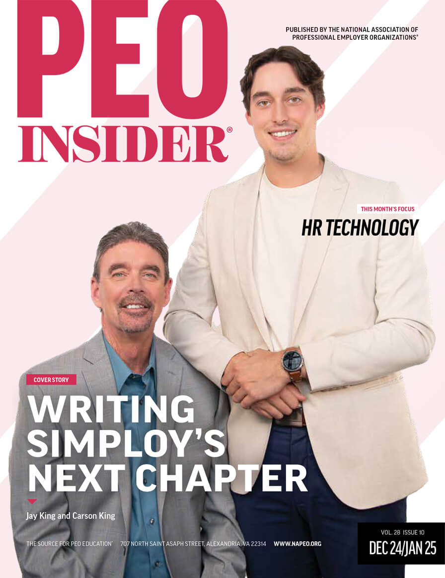 PEO Insider January Cover