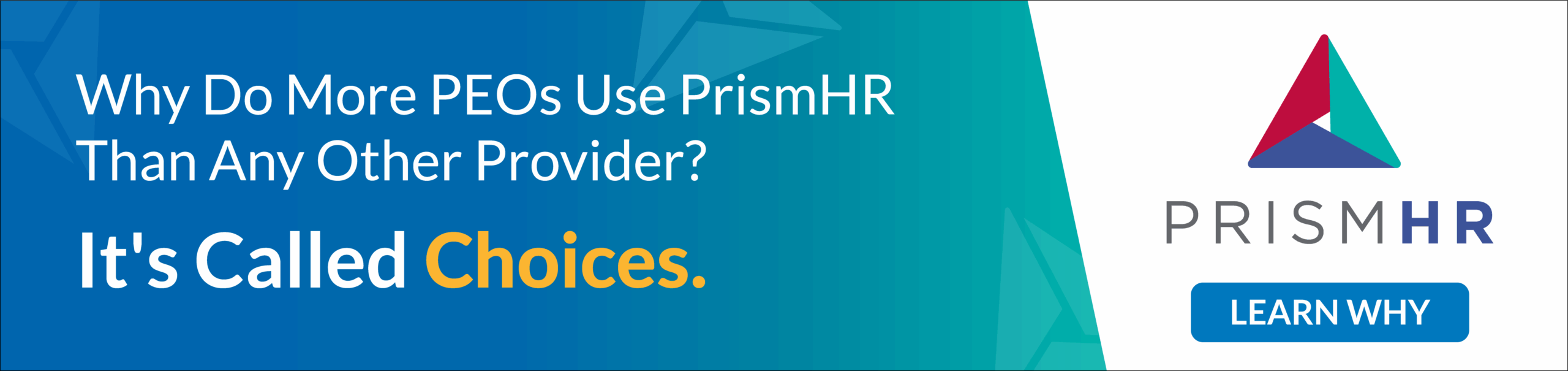Ad for Prismhr